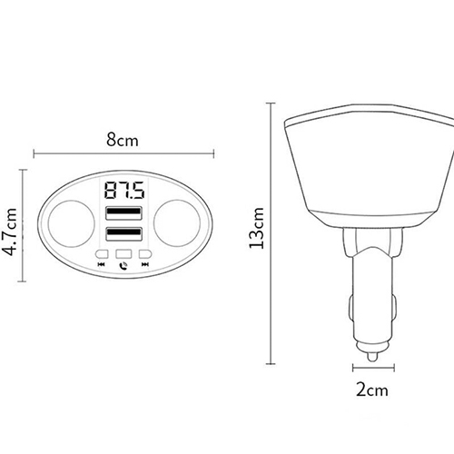 Модулятор TDS TS-CAF25 RGB + разветвитель (Bluetooth)