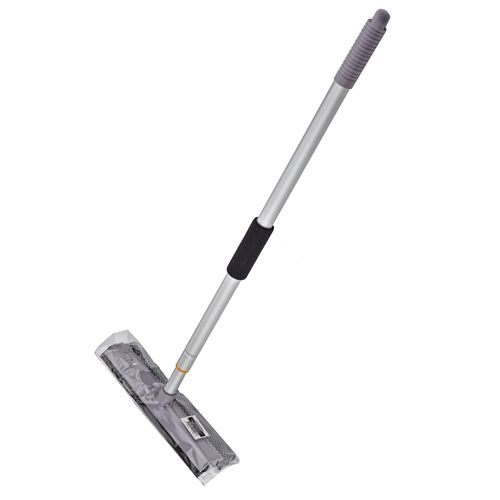 Окномойка телескопическая ручка 110см, резинка 25см, насадка поролон, 1/100