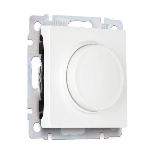 Светорегулятор (диммер) 1100Вт белый "Нептун" (SBE-05w-2.5-D-0)