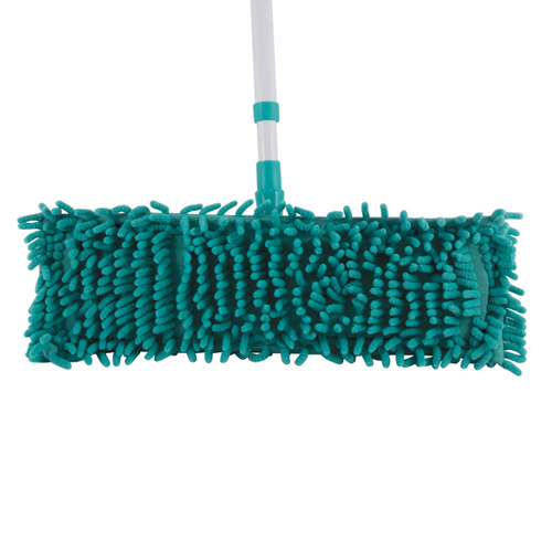 Швабра для пола, с насадкой из микрофибры, MopM4 «Лапша» бирюзовая