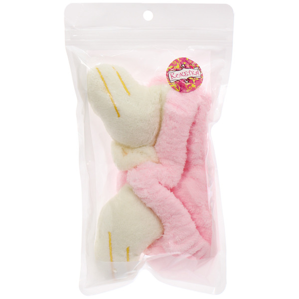 Повязка на голову "New collection Vostok - Ангел", цвет розовый, голубой и сиреневый, 20*6см ( упаковка белый ZIP пакет )