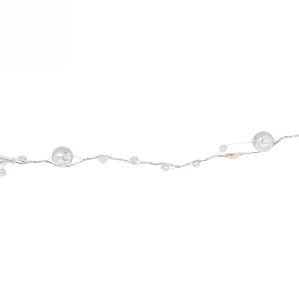 Гирлянда для дома НИТЬ "Льдинка" 5 м 50 ламп LED, 8 реж,IP-20, Голубой