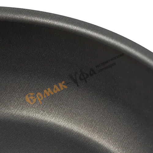 Сковорода 26 см с ручкой, без крышки, антипригарное покрытие Сплав А5 БЕЛАЯ КАЛИТВА, 1/10