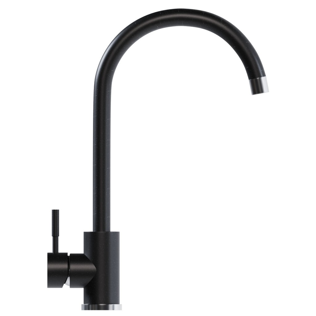 Смеситель для кухни 35к MIXLINE ML-GS15 (343) антрацит высок. излив