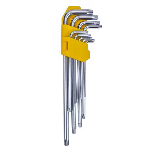 Ключ набор TORX профиль, 9пр, 90х20мм-220х50мм, 1/60