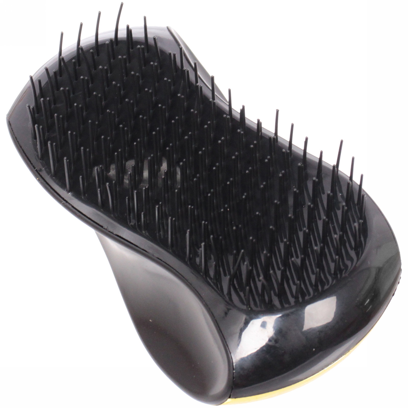 Расческа массажная "Lady Kapriz", прямоугольная, цвет золото, 6*13см