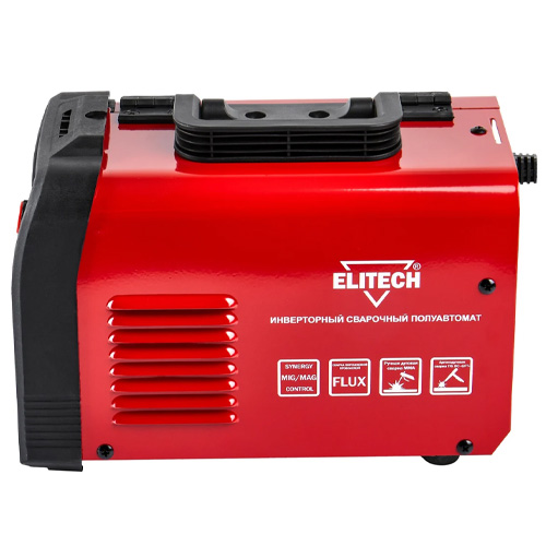 Сварочный полуавтомат MIG FLUх 30-120А/0.8-1.0мм, ELITECH ДМ ИС120 СИН ЖК