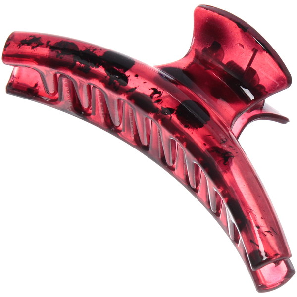 Заколка-краб для волос на блистере "Diana Collection - Rita", микс 6 цветов, 9.5см 