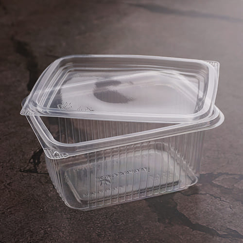 Контейнер с крышкой 250мл, 108х82мм, прямоугольный, 100/1000