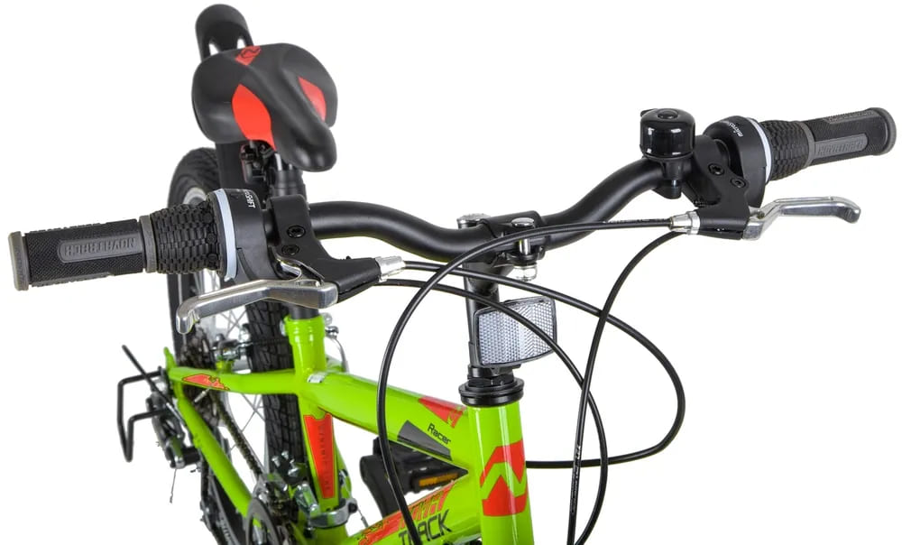 Велосипед NOVATRACK 20, RACER, зеленый, сталь, 12 скор., Power, V-Brake