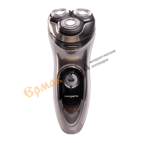 Бритва эл. Агидель-16АС, роторная, сухое бр, от аккум. , защ. крышка, чехол, щетка, 1/24