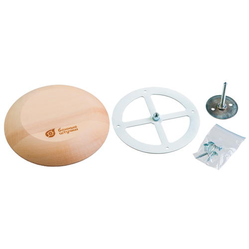 Клапан тарельчатый 125 мм "Банные штучки" липа 