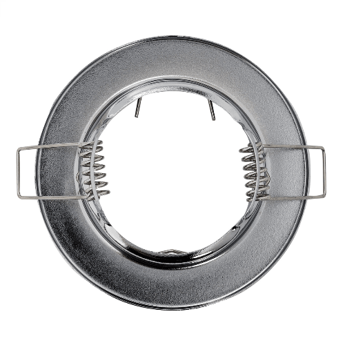 Светильник встраиваемый под лампу MR16 плоский, SBL-07SL-MR16/100, серебро