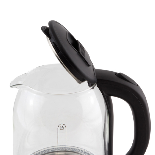 Чайник МАТРЁНА MA-007, электрический, 1,8 л, стекло, черный