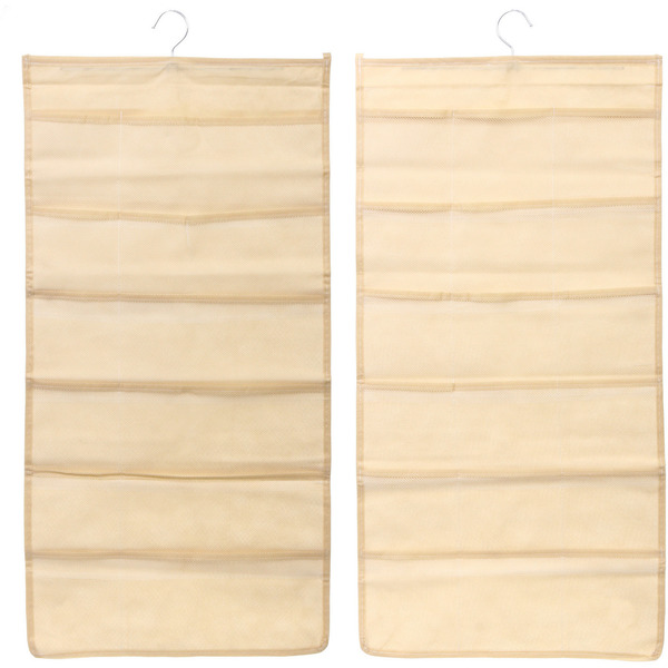 Органайзер подвесной для хранения вещей "ИДЕЯДОМА", цвет бежевый, 30 карманов, 75*39см