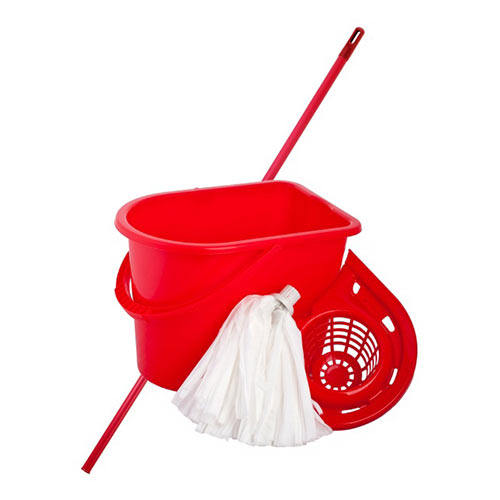 Ведро для уборки + швабра МОП Сет 14л  YORK (1/28)