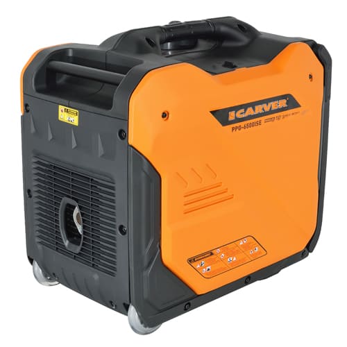 Генератор CARVER PPG - 6500ISE+ATS, инверторный, 5/5, 5 кВт, 220/12В, 1+1 розетки,USB
