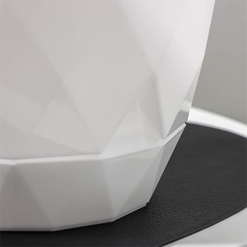 Горшок для цветов LAUREL D175 мм, 2,3 л с поддном, белый, SVIP, 1/18