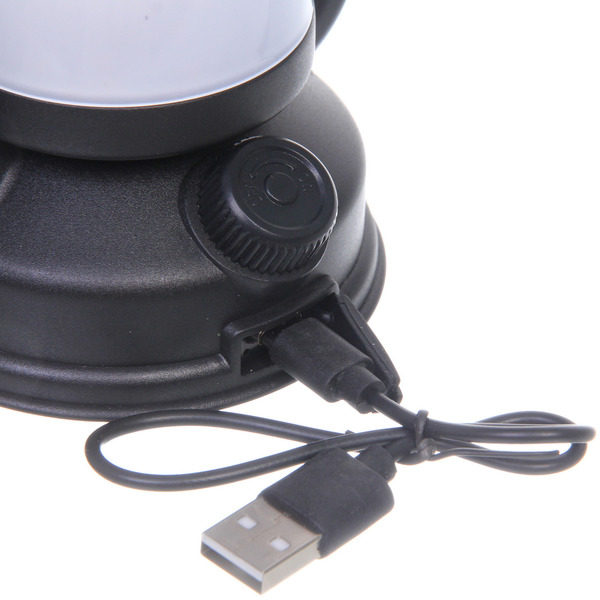 Фонарь туристический подвесной 2 режима 15см., 19LED, аккумуляторная батарея 1200mAh USB LY16