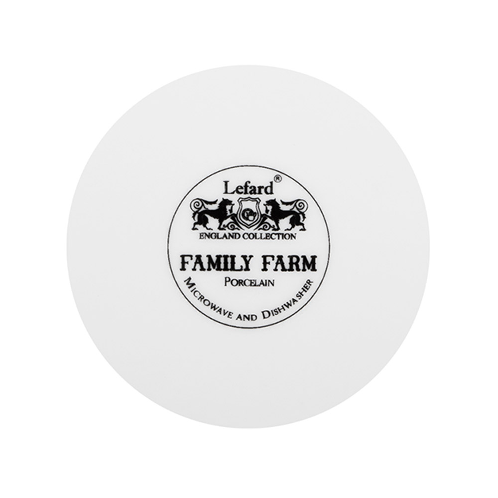 ТАРЕЛКА ЗАКУСОЧНАЯ LEFARD, FAMILY FARM, 20*2 СМ, КОР=36ШТ.