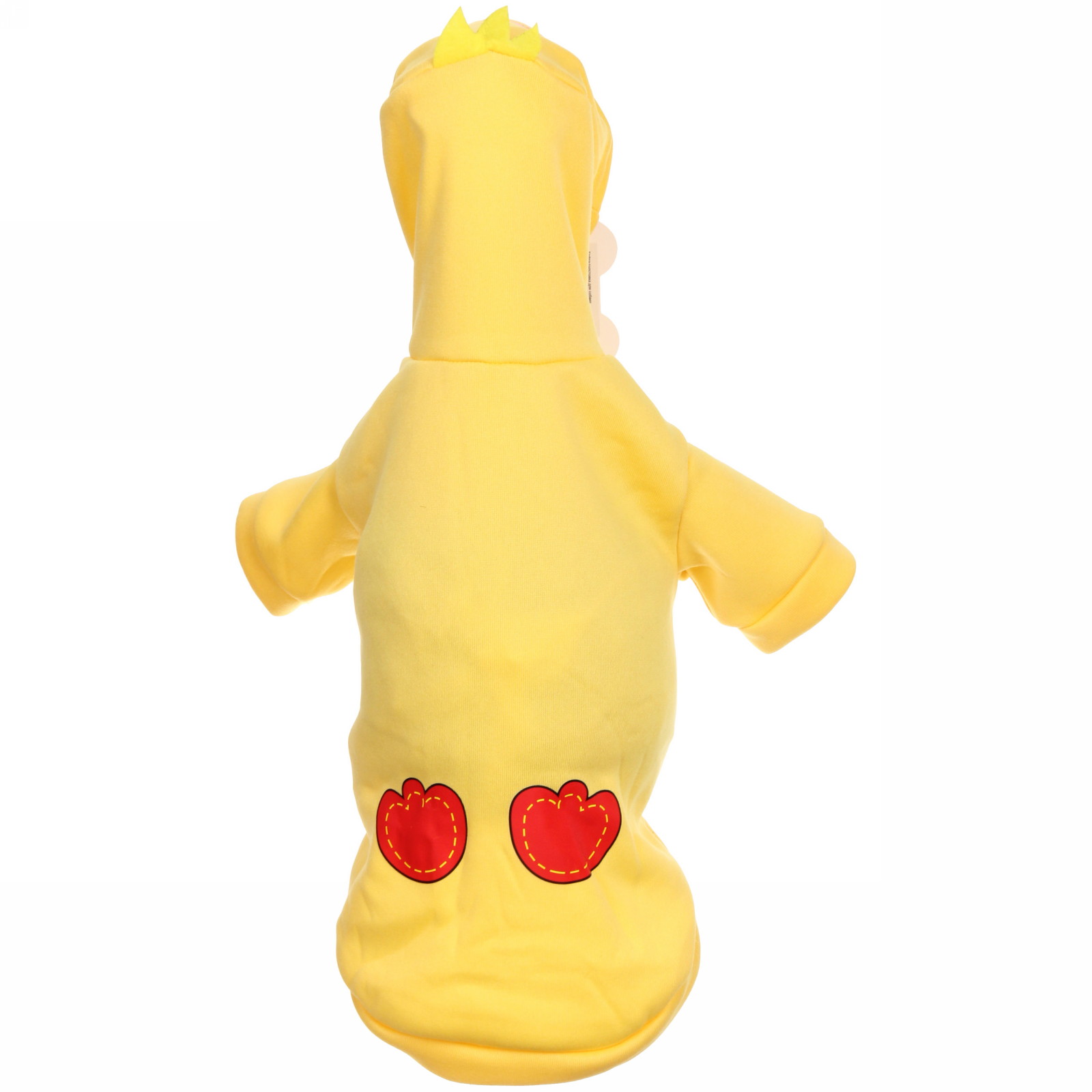 Кофта - толстовка с капюшоном для собак мелких пород "МОДНЫЙ БРО", цыплёнок, размер L (20*36*26см) Ultramarine