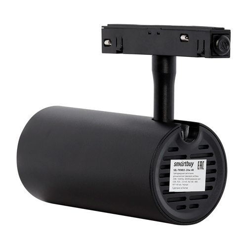 Светодиодный(LED) магнитный трековый светильник20Вт 48В 4000K IP20 Черный Smartbuy(SBL-TKMB3-20w-4K)