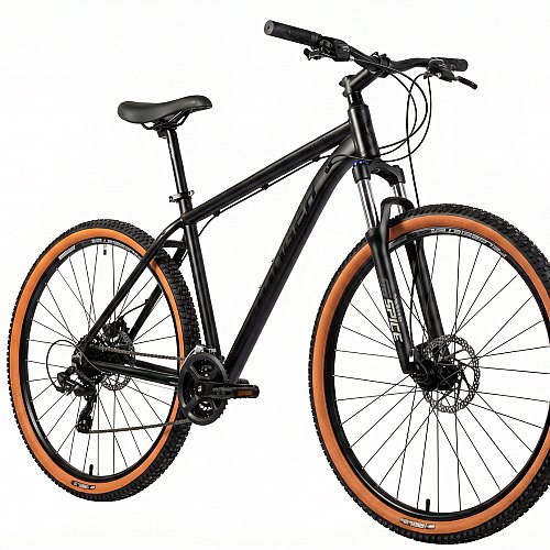 Велосипед STINGER 29" ELEMENT черный, алюминий, размер MD