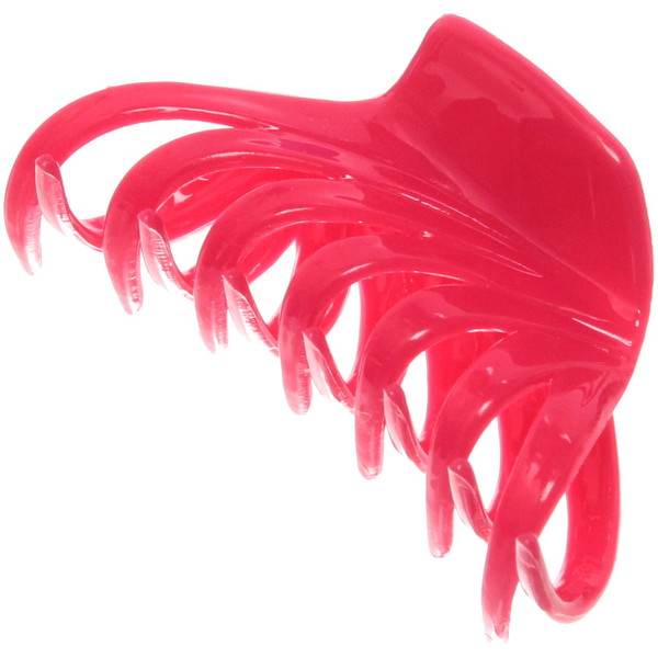 Заколка-краб для волос на блистере "Diana Collection - Mila", микс 6 цветов, 8см 