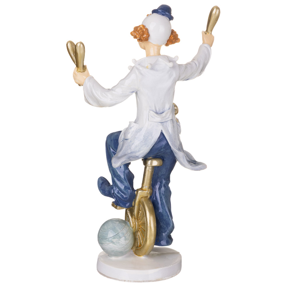 ФИГУРКА, КЛОУН, 13*7, 5*22, 5 СМ. КОЛЛЕКЦИЯ, БУФФОНАДА,