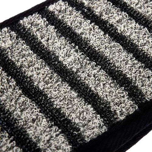 Мочалка "Мужская" лента, 10 х74 см с ручками, hard, для бани и сауны "Банные штучки"