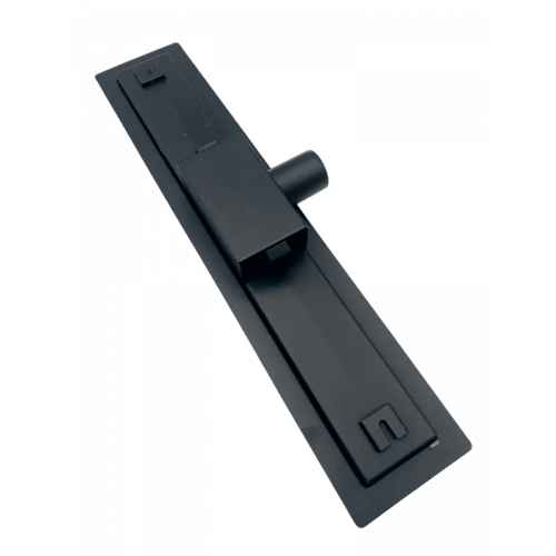 Душевой трап с сухим затвором 500 мм, VIEIR DL50-C, горизонтальный, черный