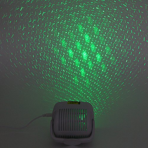 Световой прибор Лазер для дома "Телевизор" 7*10*8 см, 4 режима, USB (220V)