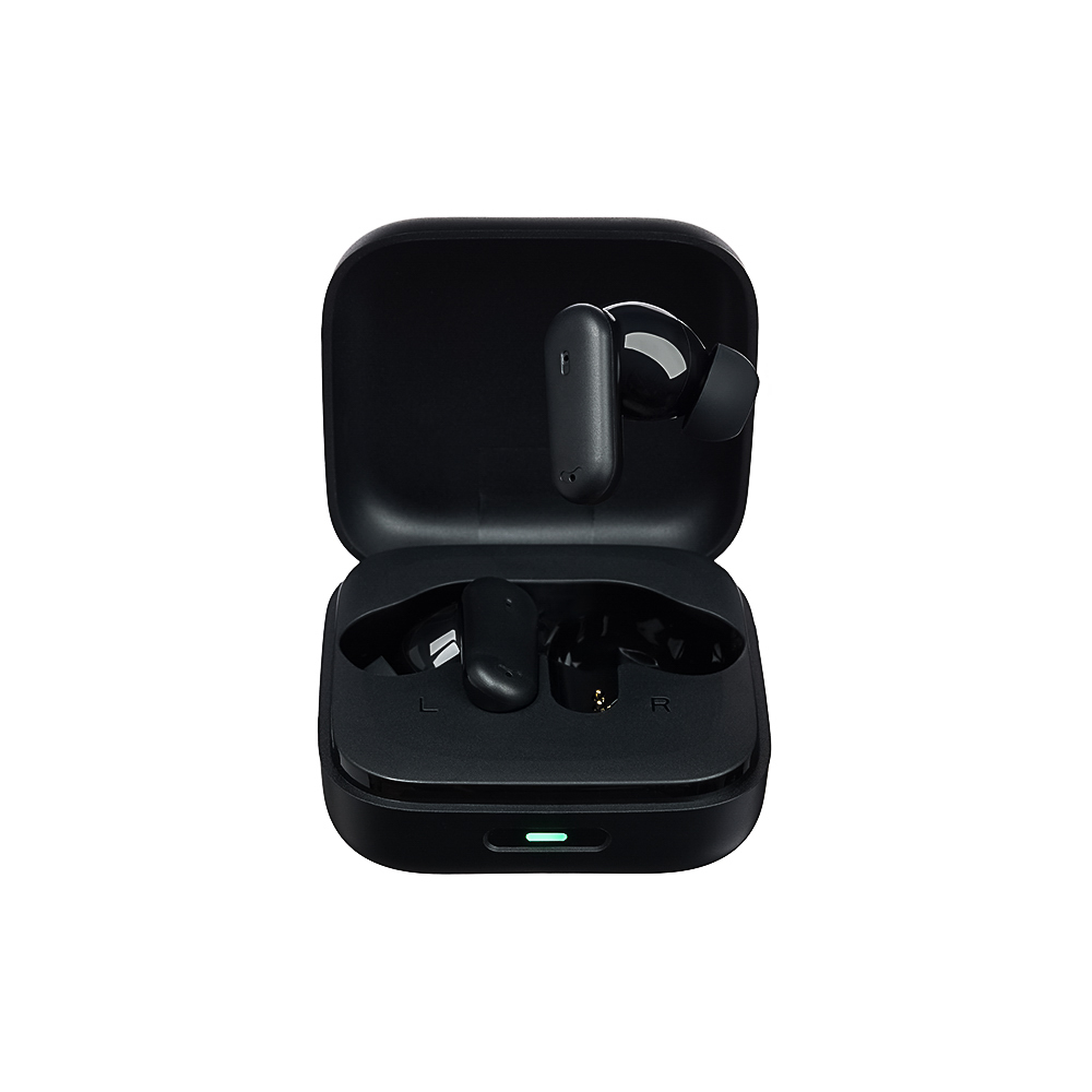 BY Наушники беспроводныеTWS SilentPods, ANC, внутриканальные, 30/300 мАч, BT5.3, черные