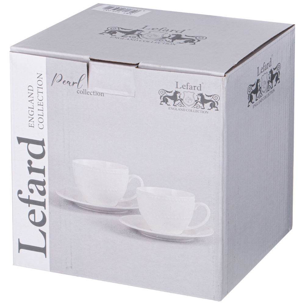ЧАЙНЫЙ НАБОР LEFARD, PEARL, НА 2 ПЕР. 4 ПР. 290 МЛ, КОР=8НАБ.