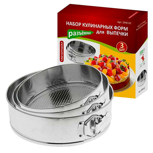яяяФорма кулинарная для выпечки, разъемная, 8. 62, 1/24