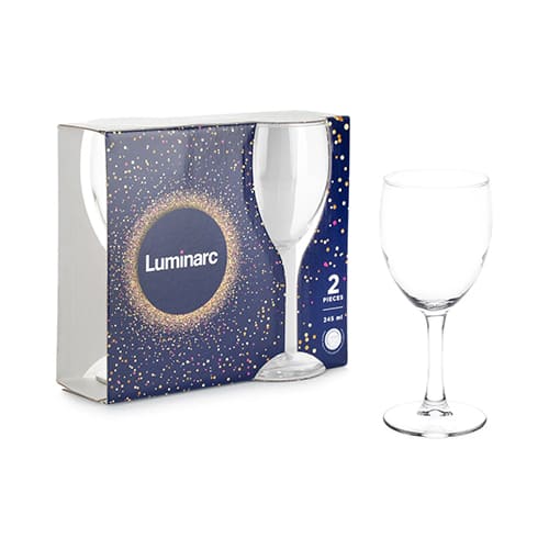 Набор бокалов для вина 245 мл ЭЛЕГАНС Luminarc Q3530, 2 шт