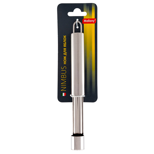 Нож для яблок из нержавеющей стали, NIMBUS, 20*2 см, овальная ручка с подвесом