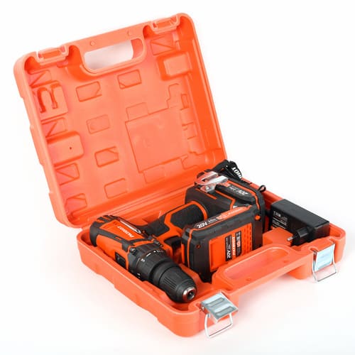 Дрель-шуруповерт аккумуляторная PATRIOT BR 203 UES, две АКБ Li-Ion, 20 В, 2 Ач