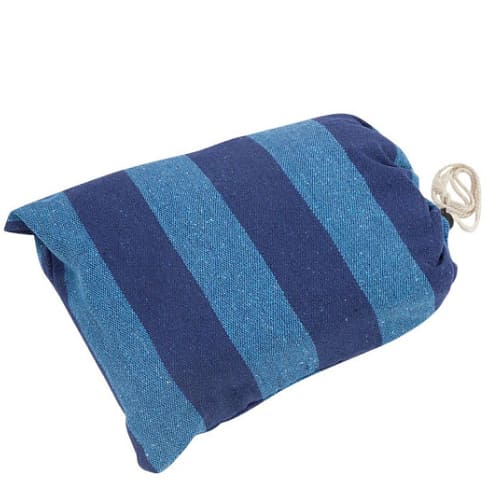 Гамак полотняный, поликоттон, Ham-18 с бахромой, сумкой для хранения и переноски, 200х120 см