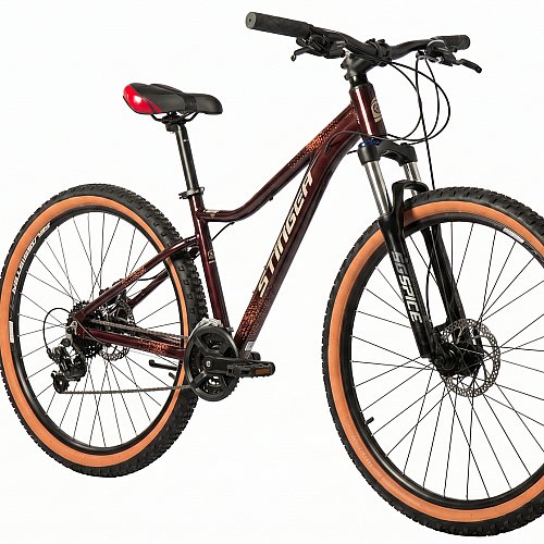 Велосипед STINGER 26" LAGUNA красный, алюминий, размер SM