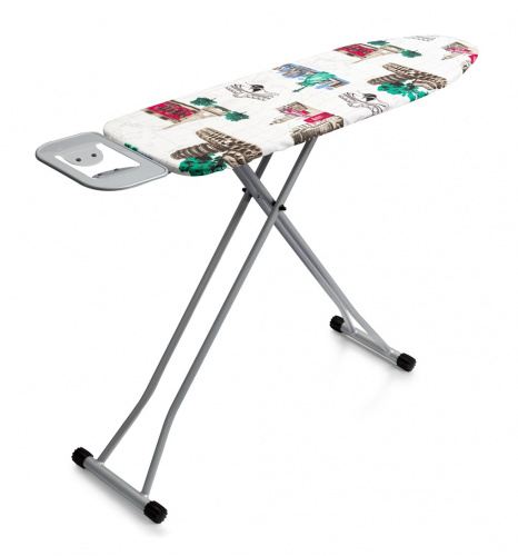 Доска гладильная ЭКО ИНДЖИ (металл 110х33, высота 60-90 см) (UFUK) Турция (1/4)