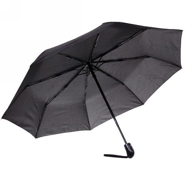Зонт мужской автомат "Ultramarine - Эстет", цвет черный, d98, длина в слож. виде 28