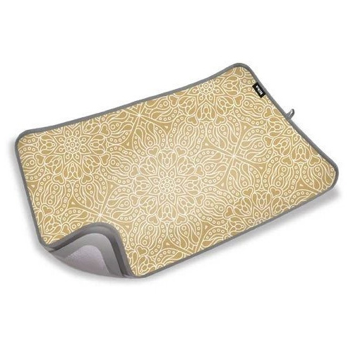 Коврик для глажки белья малый 75х55 КГМ, с узорами на золотом