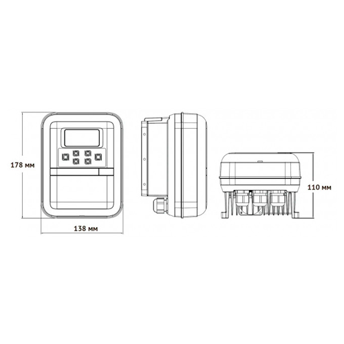 Преобразователь частотный UNIPUMP FCP-2.2M
