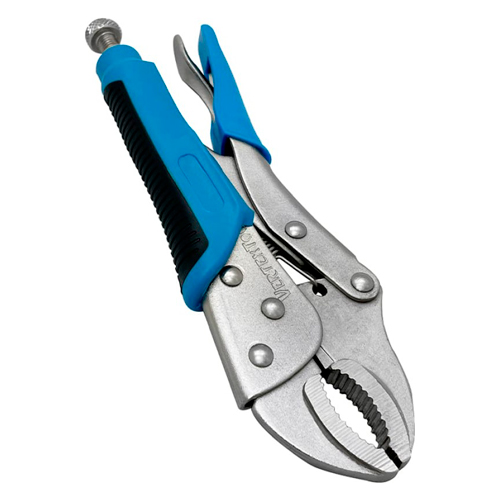 Зажим ручной, полукруглый захват 220 мм vertextools 0035-220