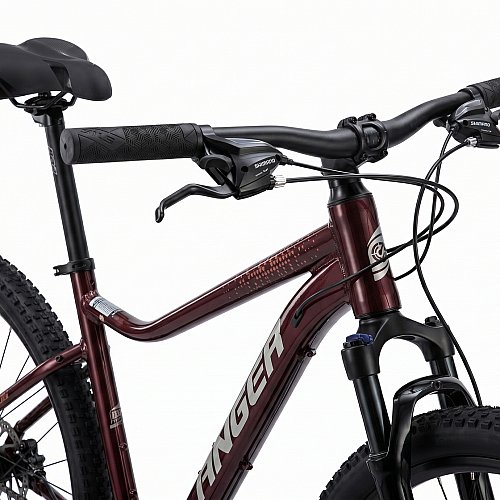 Велосипед STINGER 27.5" LAGUNA красный, алюминий, размер MD