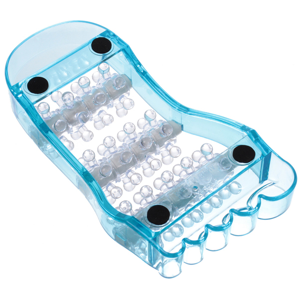 Массажер для ног роликовый "Light Foot" 20*10,5*5 см, синий