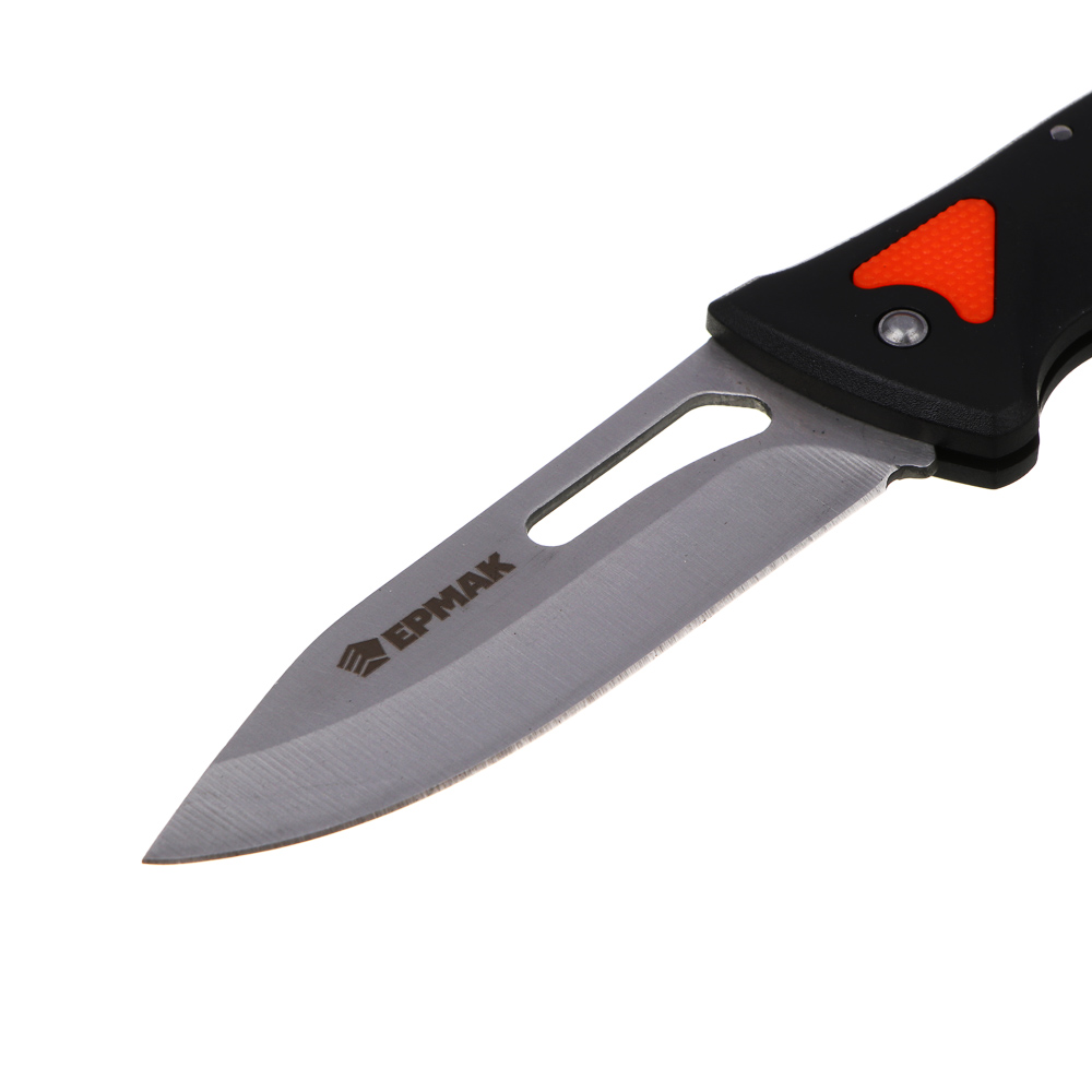 ЕРМАК Нож туристический складной, 17,4 см, 2CR13, ABS пластик