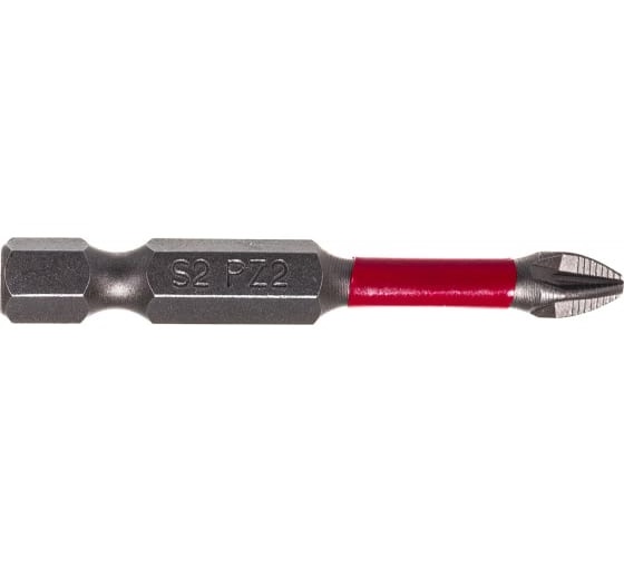 Биты 1/4" "Quadro Torsion" Pz2-50 мм (2 шт/уп)