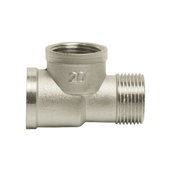 Тройник 3/4'' вн/вн/нар VRT® никель